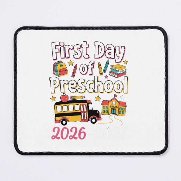 Item preview, First Day of Preschool 2026 2027 School Bus designed and sold by SiarheiYur.