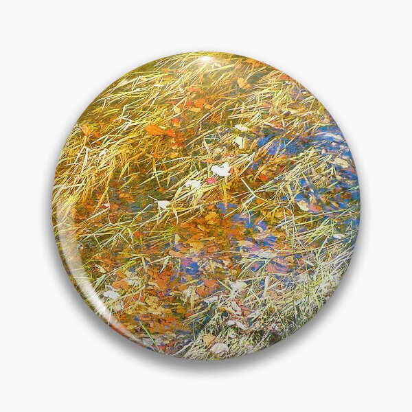 Artikelvorschau, Wasserpflanzen in einem Gebirgsbach, Herbst, digitale Illustration entworfen und verkauft von AMacGPhilly.