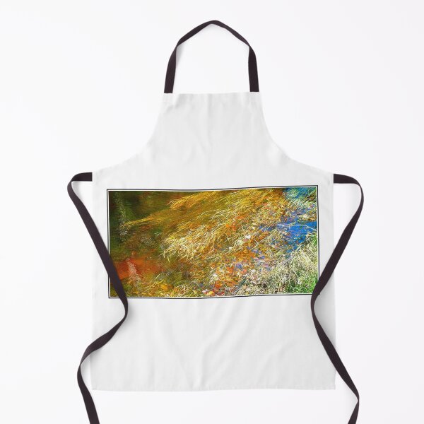 Item preview, Aquatic Flora in a Mountain Stream, Autumn, Digital Illustration designed and sold by AMacGPhilly.
