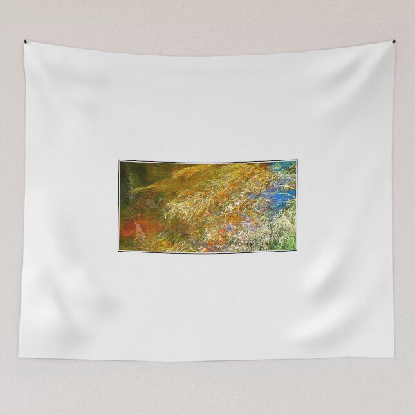 Item preview, Aquatic Flora in a Mountain Stream, Autumn, Digital Illustration designed and sold by AMacGPhilly.
