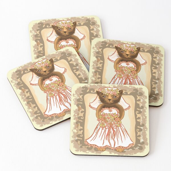 Item preview, Sepia Cat Bride designed and sold by artmuvz.