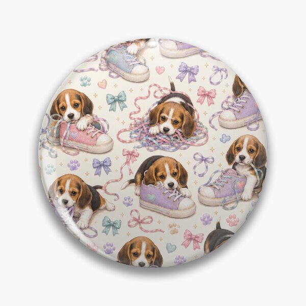 Item preview, Naughty Beagle Puppies designed and sold by Wags & Tails.