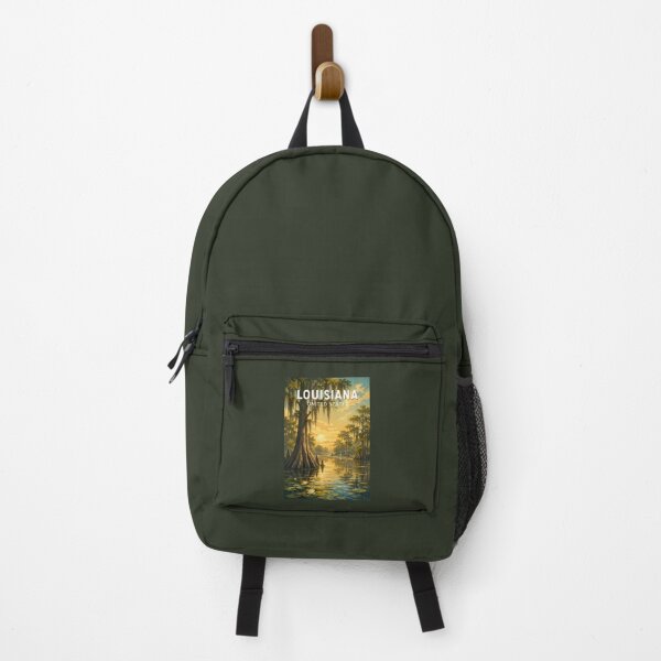 Item preview, Louisiana Illustration Travel Art Vintage designed and sold by KrisSidDesigns.