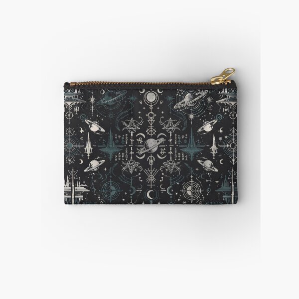 Item preview, Cosmic Sacred Geometry Dark Celestial Astrology Pattern designed and sold by ART ATTACK ZONE.