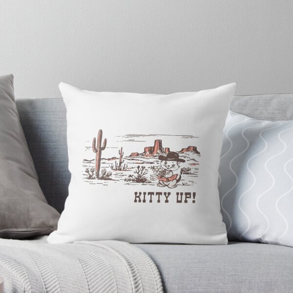 Item preview, Kitty Up Cowgirl Cat Retro Western Cat  designed and sold by Gbriel3.