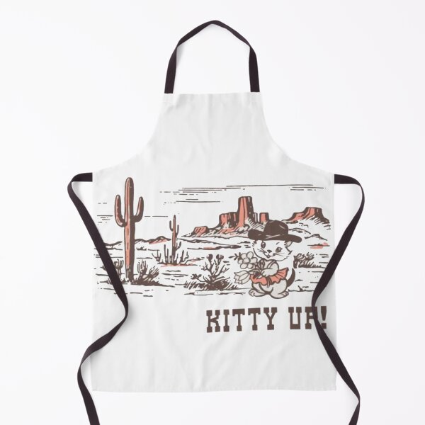 Item preview, Kitty Up Cowgirl Cat Retro Western Cat designed and sold by Gbriel3.