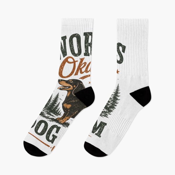 Item preview, Worlds Okayest Dog Mom Dachshund Vintage designed and sold by BobbyTee Merch.