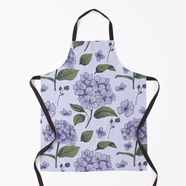 Aperçu de l'œuvre Hortensia pervenche créée et vendue par Unhinged Heather.