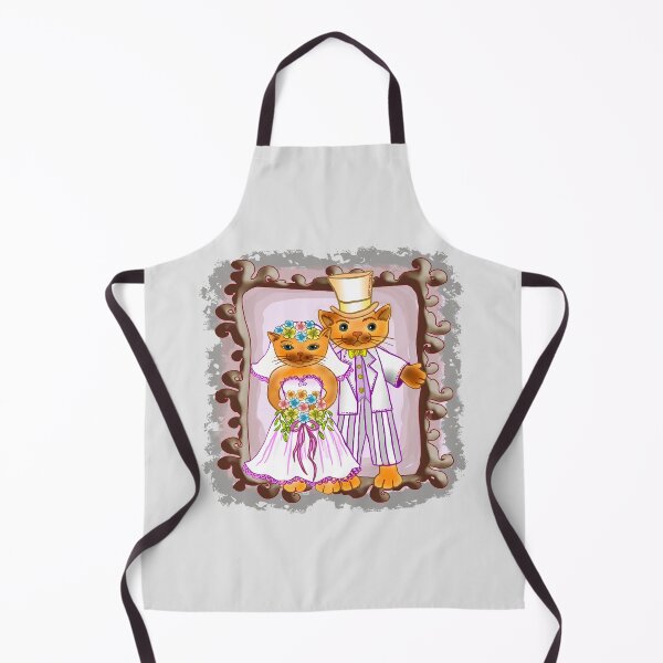 Item preview, Cat Bride and Groom designed and sold by artmuvz.