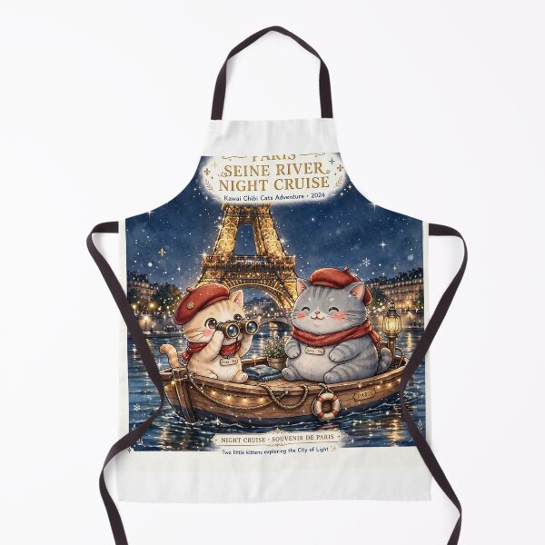 Item preview, Red Berets: Freda and Junior - Seine River Night Cruise Kawaii Adventure designed and sold by MAISON SYLVIE.