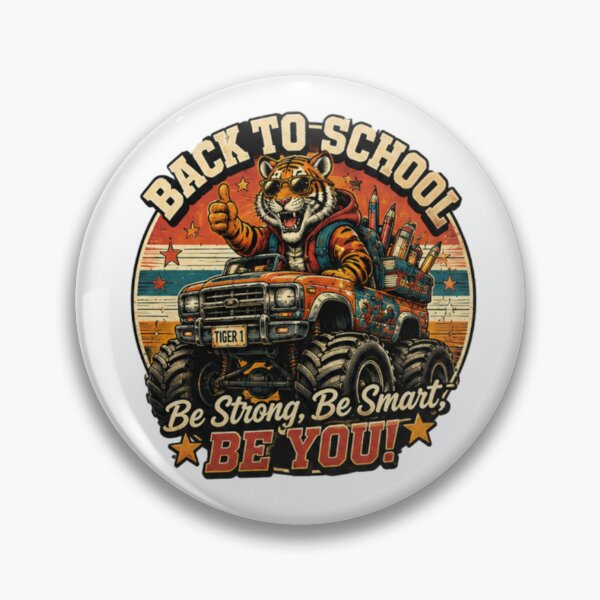 Item preview, Tigre vuelve al Colegio designed and sold by JonysCreativeDesigns.