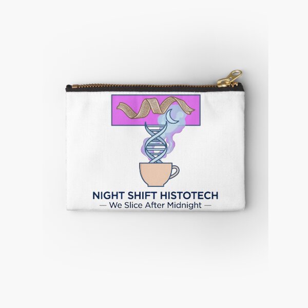 Item preview, Night Shift Histotech We Slice After Midnight Funny Histology Lab Design designed and sold by TauqeerArts.