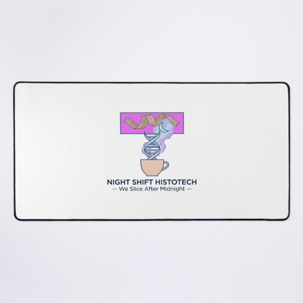 Item preview, Night Shift Histotech We Slice After Midnight Funny Histology Lab Design designed and sold by TauqeerArts.