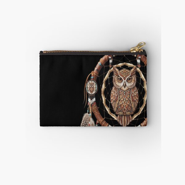Item preview, Red-Tail Hawk Dreamcatcher Mandala designed and sold by DeBrainstore.