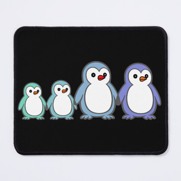 Item preview, Pippo – Family | The Four‑Penguin Character Set designed and sold by Pippo-Penguin.