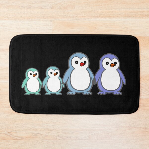 Item preview, Pippo – Family | The Four‑Penguin Character Set designed and sold by Pippo-Penguin.
