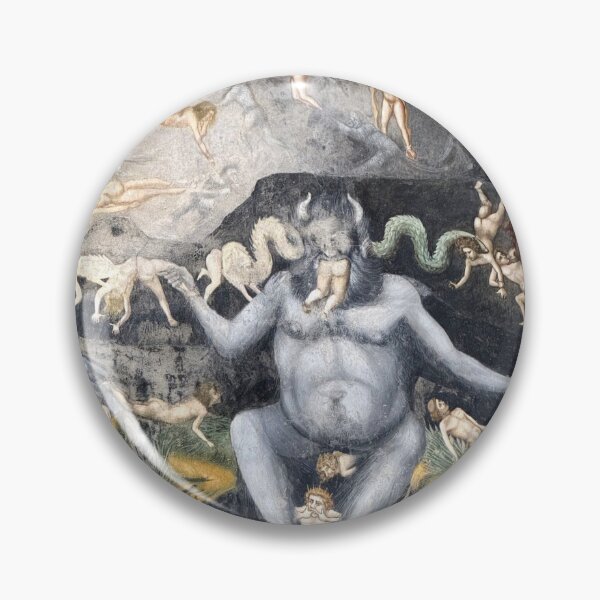 Item preview, Giotto di Bondone - the last judgement, the prince of hell grabs the damned, the scrovegni chapel designed and sold by catnamedtiffany.