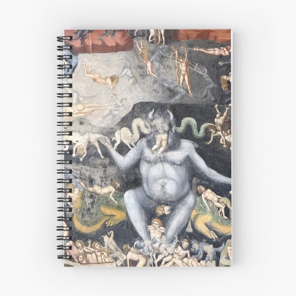Item preview, Giotto di Bondone - the last judgement, the prince of hell grabs the damned, the scrovegni chapel designed and sold by catnamedtiffany.