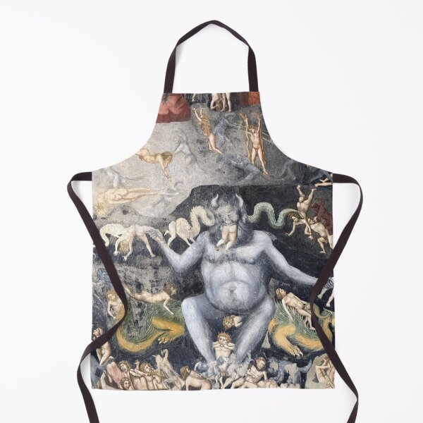 Item preview, Giotto di Bondone - the last judgement, the prince of hell grabs the damned, the scrovegni chapel designed and sold by catnamedtiffany.