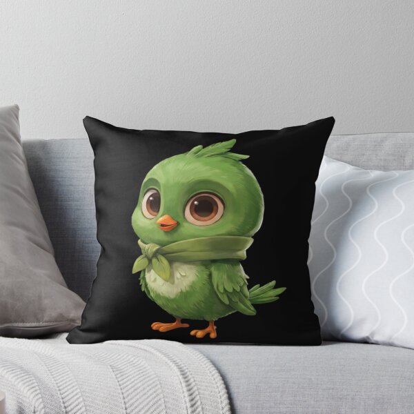 Item preview, cute green bird designed and sold by 123ks.