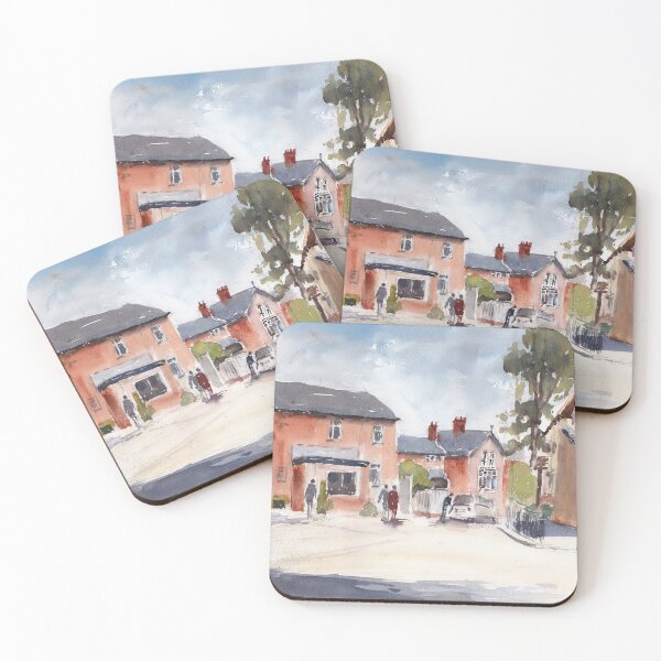 Item preview, An English village scene designed and sold by Truewatercolour by Angela.