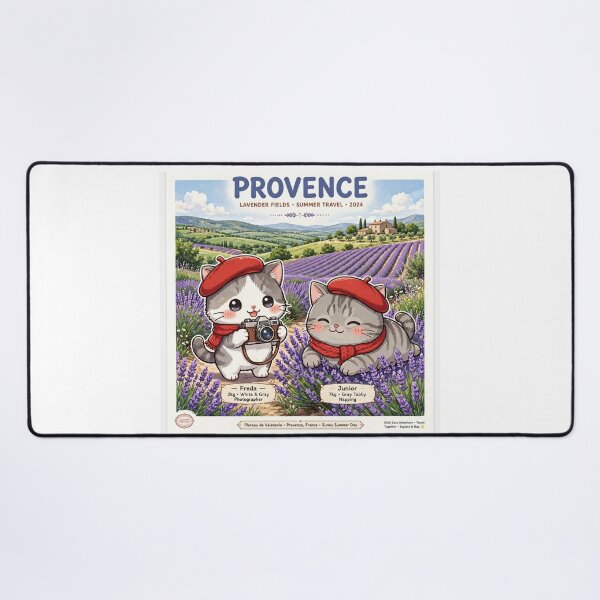Item preview, Red Berets: Freda and Junior - Provence Lavender Fields Summer Adventure designed and sold by MAISON SYLVIE.
