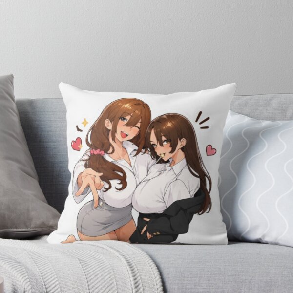 Item preview, Cute Anime Best Friends Sticker – Playful Kawaii Duo Aesthetic designed and sold by MeowLoka ⭐⭐⭐⭐.