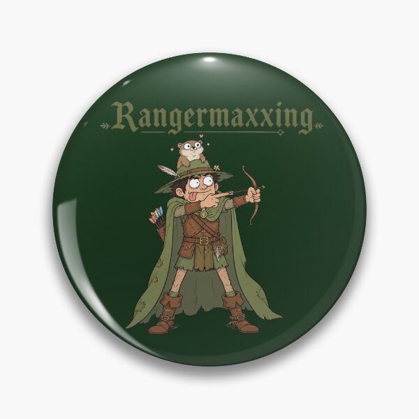 Item preview, A Guide to Rangermaxxing (Dark Edition) - DND RPG Meme designed and sold by Dice_Goblin_Studio.