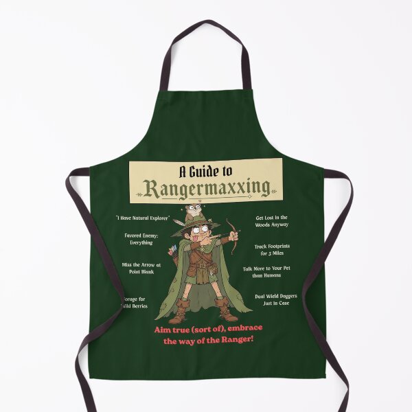 Item preview, A Guide to Rangermaxxing (Dark Edition) - DND RPG Meme designed and sold by Dice_Goblin_Studio.