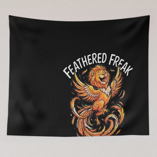 Item preview, Feathered Freak designed and sold by DeBrainstore.