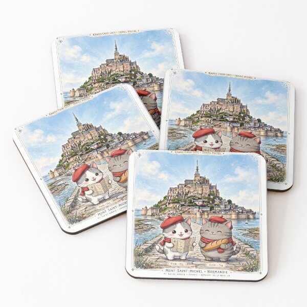 Item preview, Freda and Junior - Mont Saint-Michel France Adventure designed and sold by MAISON SYLVIE.
