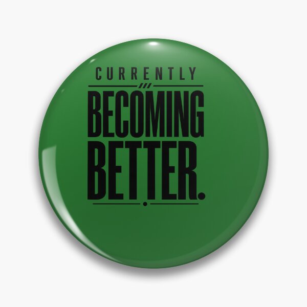 Item preview, Currently Becoming Better – Motivational Minimalist Typography T-Shirt designed and sold by PrintoraDesign.