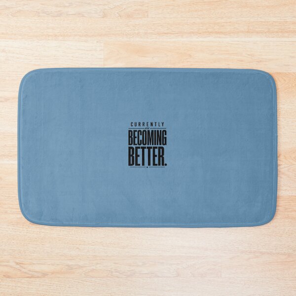 Item preview, Currently Becoming Better – Motivational Minimalist Typography T-Shirt designed and sold by PrintoraDesign.
