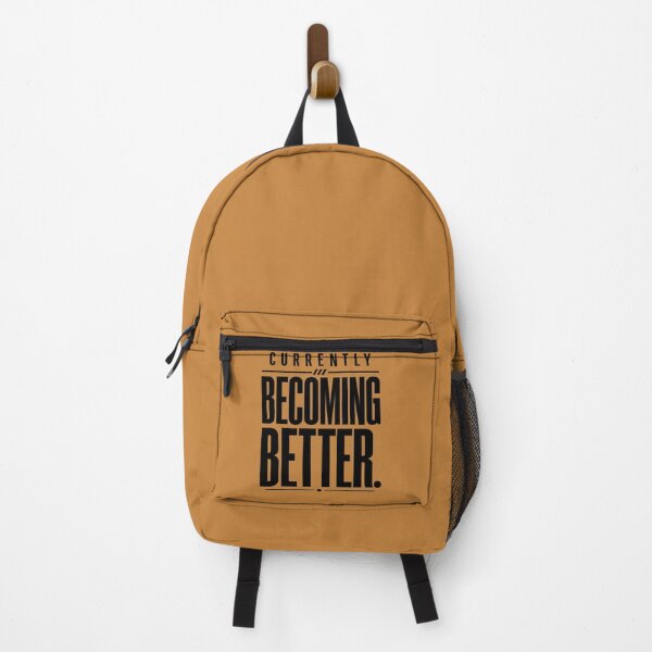 Item preview, Currently Becoming Better – Motivational Minimalist Typography T-Shirt designed and sold by PrintoraDesign.