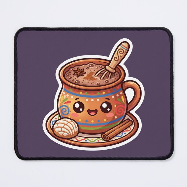 Item preview, Chocolate Caliente Kawaii style designed and sold by Rodandoando.