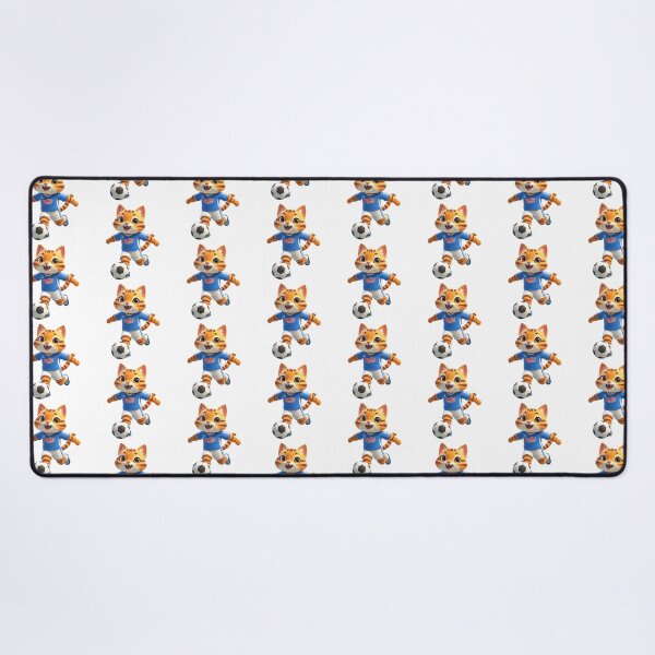 Item preview, Gato Playing Soccer designed and sold by BajioAmigos.