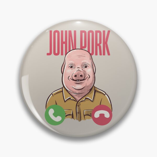 Item preview, John Pork designed and sold by Any Color Designs.