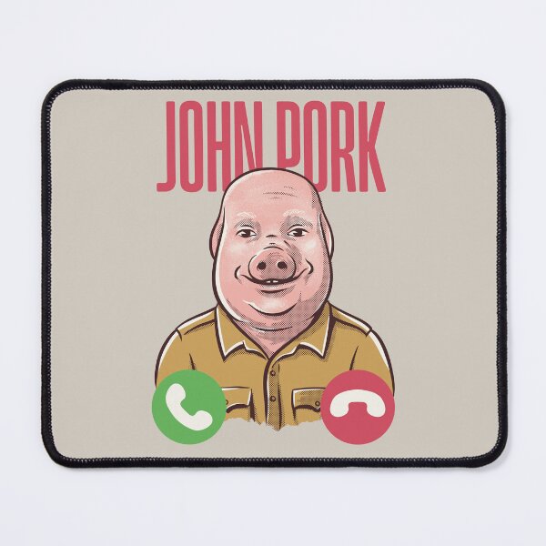 Item preview, John Pork designed and sold by Any Color Designs.