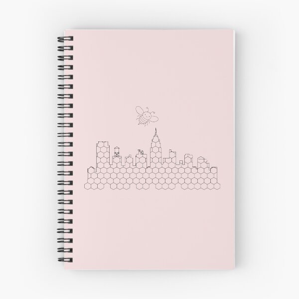 Item preview, Rooftop Beekeeper City Honey Club Urban Beekeeping Minimalist Line Art designed and sold by VYBE DARK Studio.