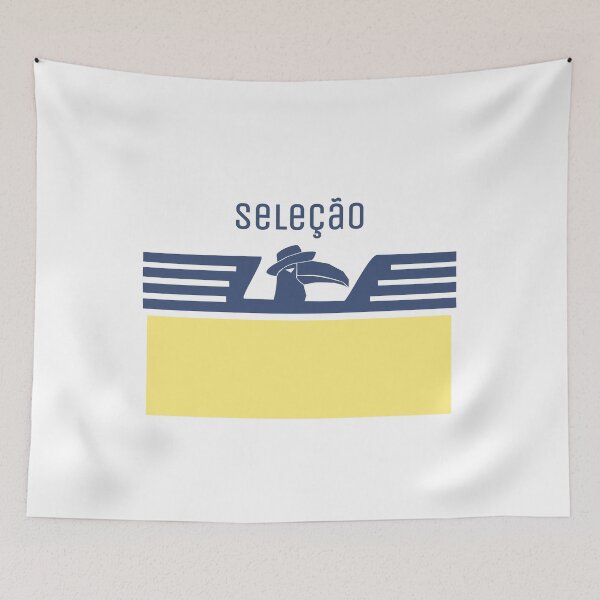 Item preview, Seleção Toucan. Brazil Football Inspired Tropical designed and sold by Three stacked penguins.