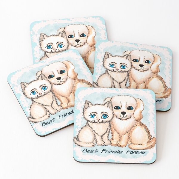 Item preview, Cat Dog Best Friends Forever designed and sold by artmuvz.