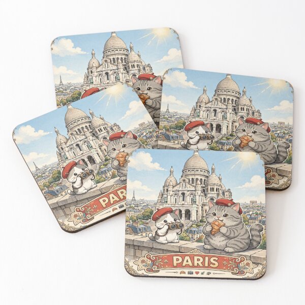 Item preview, Paris Montmartre Adventure - Freda and Junior Sacré-Cœur designed and sold by MAISON SYLVIE.