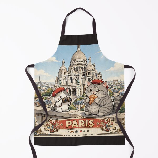 Item preview, Paris Montmartre Adventure - Freda and Junior Sacré-Cœur designed and sold by MAISON SYLVIE.