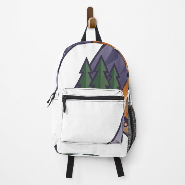 Item preview, Modern Camping Mountain Badge Outdoor Adventure Design designed and sold by NeonNerd Studio.
