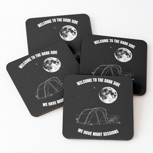 Item preview, Welcome To The Dark Side Night Sessions - Funny Carp Fishing designed and sold by GeekAnglerStore.