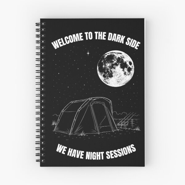 Item preview, Welcome To The Dark Side Night Sessions - Funny Carp Fishing designed and sold by GeekAnglerStore.