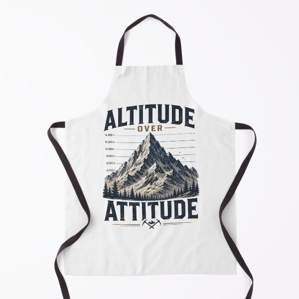 Item preview, Altitude Over Attitude Mountain designed and sold by Side Quest Co..