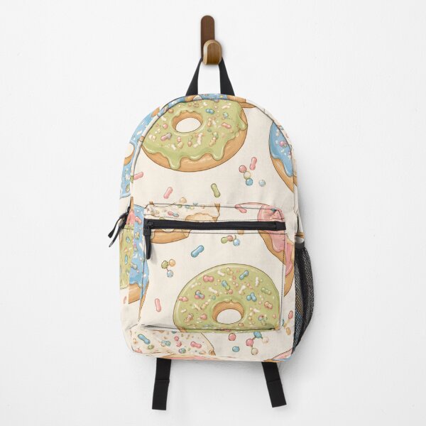 Item preview, Whimsical Pastel Donut Pattern - Illustrative, Patterned designed and sold by potseed21.