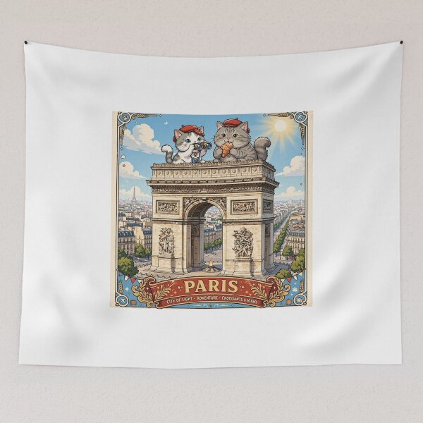 Item preview, Paris Arc de Triomphe Adventure - Freda and Junior designed and sold by MAISON SYLVIE.