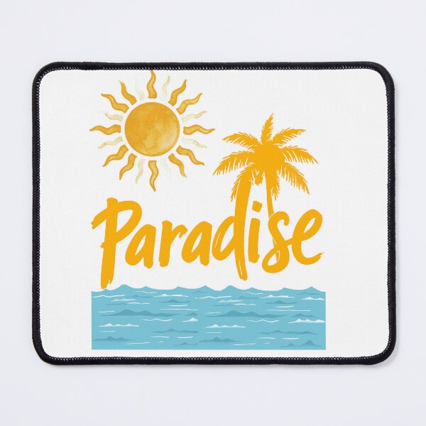 Item preview, Paradise Summer Beach and Sun Watercolor Design designed and sold by Fatma Creates.